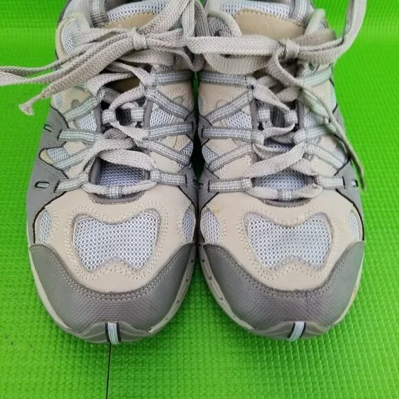 ✅Nevados V7002WWSLV Low-Top Gray/Blue Lace up Hiking Shoes Women's Size US 9.5 - Picture 9 of 16